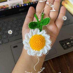Daisy Keychain by bloombymehz