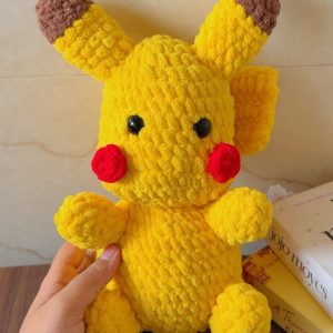 Pikachu Plushie by bloombymehz