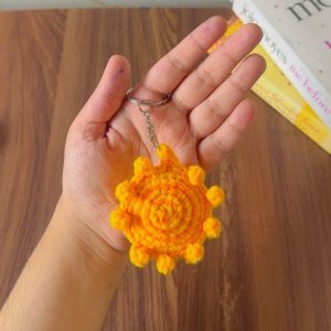Sun Keychain by bloombymehz