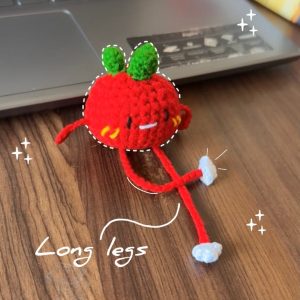 Tomato Keychain by bloombymehz
