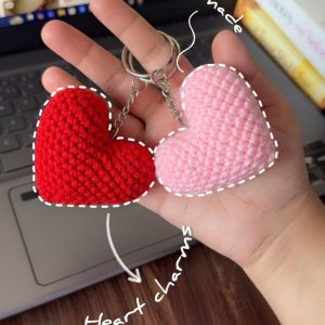 red & pink heart by boom by mehz